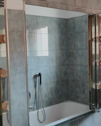 specchio per bagno con 6 luci