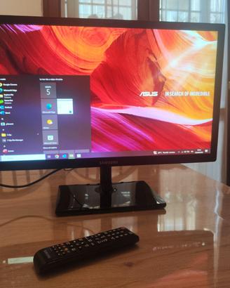Monitor TV Samsung 24" T24C350EW con SCART e HDMI