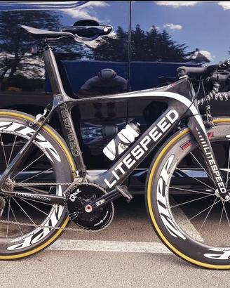 Bici Litespeed Archon C1R + Zipp 808 copertoncino