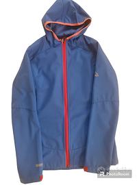 giubbino pioggia idrorepellente taglia 14 anni