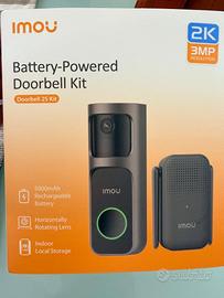video citofono imou battery powered doorbell kit