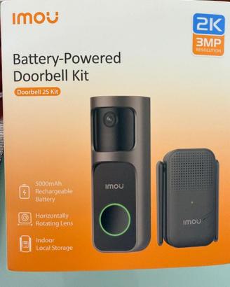 video citofono imou battery powered doorbell kit