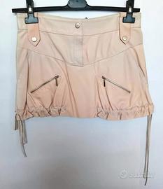 Minigonna in vera pelle Anna Rita N