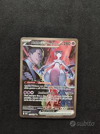  Pokémon Mewtwo ex 231 Rivali Predestinati 