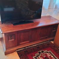 Mobile porta TV in arte povera 
