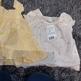 Set vestiti primaverili neonata H&M 6 mesi 