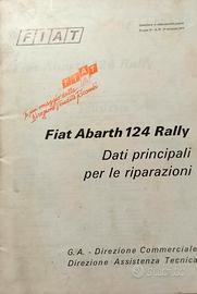 Manuale assistenza tecnica Abarth 124
