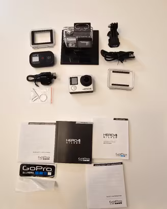 gopro hero 4 silver con telecomando wi fi remote