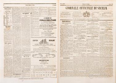 Giornale Officiale di Sicilia 1860 - 1861
