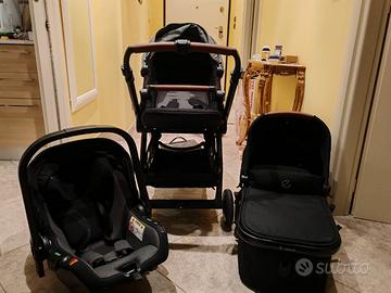 Trio neonato Jane: Culla, Ovetto, Passeggino