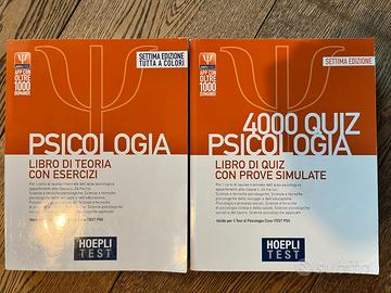 Hoepli Test Psicologia: libro teoria +quiz