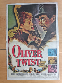 Poster Locandina "Le avventure di Oliver Twist"