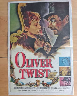 Poster Locandina "Le avventure di Oliver Twist"