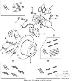 Pastiglie Land Rover
