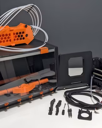 MMU3 + buffer + portabobine