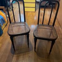 Coppia sedie thonet