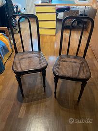 Coppia sedie thonet