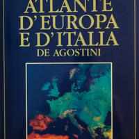 Grande Atlante d'Europa e d'Italia libro cartonato
