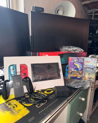 Nintendo Switch V2 Completa + Arceus e Violetto