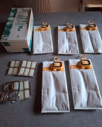 Set 5 pz Sacchetti profumini  Folletto VK140 nuovi