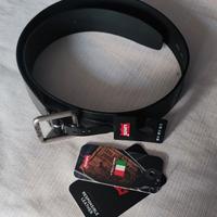 Cintura Levi's pelle nera