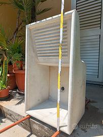 Lavatoio vasca pilozzo pila cemento cm 80x45x33