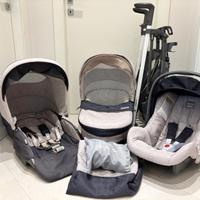 Trio Inglesina Zippy Pro completo