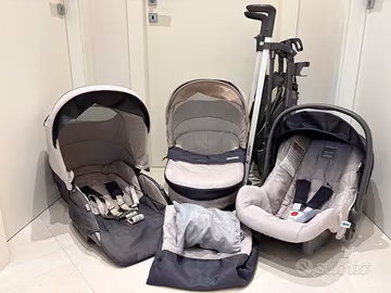 Trio Inglesina Zippy Pro completo
