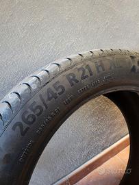Gomme estive 265/45 R21