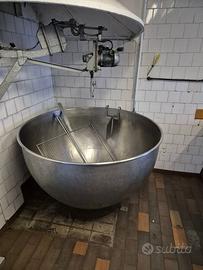 Caldaia in acciao per lavorazione latte - culdera