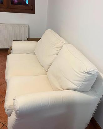 Divano bianco sfoderabile