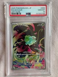 Bulbasaur (Illustration Rare) JP– Gradata PSA 10