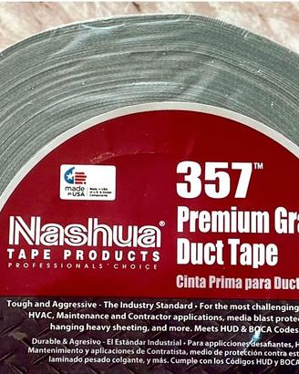 Nastro americano Nashua Premium Grade Duct Tape