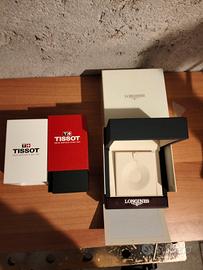 scatola Longines e tissot