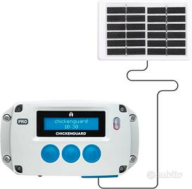 ChickenGuard PRO Kit Solare Apertura Porta Pollaio