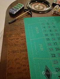 Tavolo con roulette