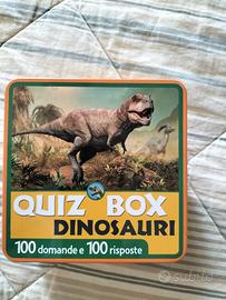 gioco in scatola bambini quiz dinosauri 