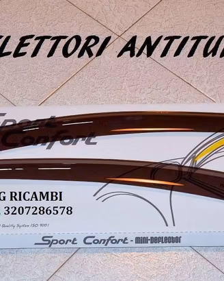 Deflettori antiturbo oscurati Alfa 159 berlina sw