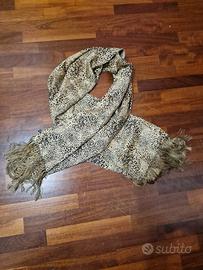 Foulard donna animalier 100% seta