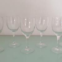 set 6 bicchieri da vino