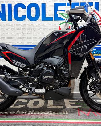 Moto Morini X-Cape 700 Lega Black Ebony - tua a so
