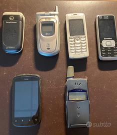 N. 6 cellulari di varie marche