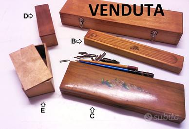 Astuccio, Porta Pennini d'epoca (Anni '10 e '30)