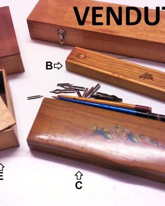 Astuccio, Porta Pennini d'epoca (Anni '10 e '30)