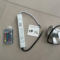 Faretto led completo multicolore