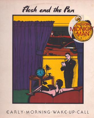 Flash and the pen  Early morning wake up call