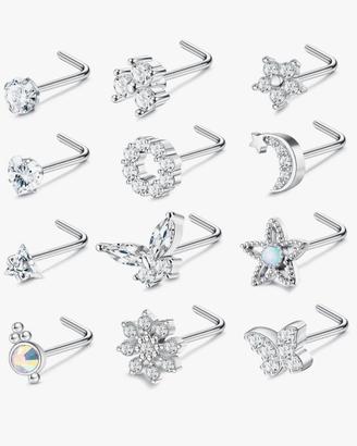 piercing naso acciaio chirurgico