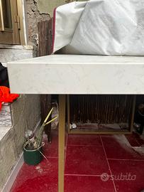 Tavolo Scavolini effetto marmo