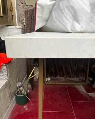 Tavolo Scavolini effetto marmo