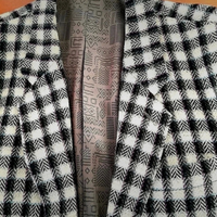 Giacca da uomo quadrettata 100% lana tg.M